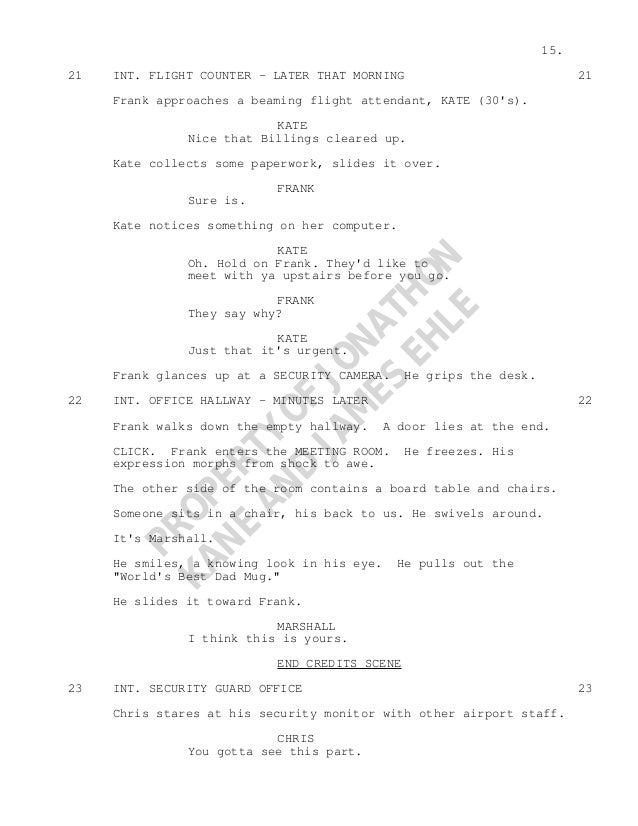 Meet The Parents Script